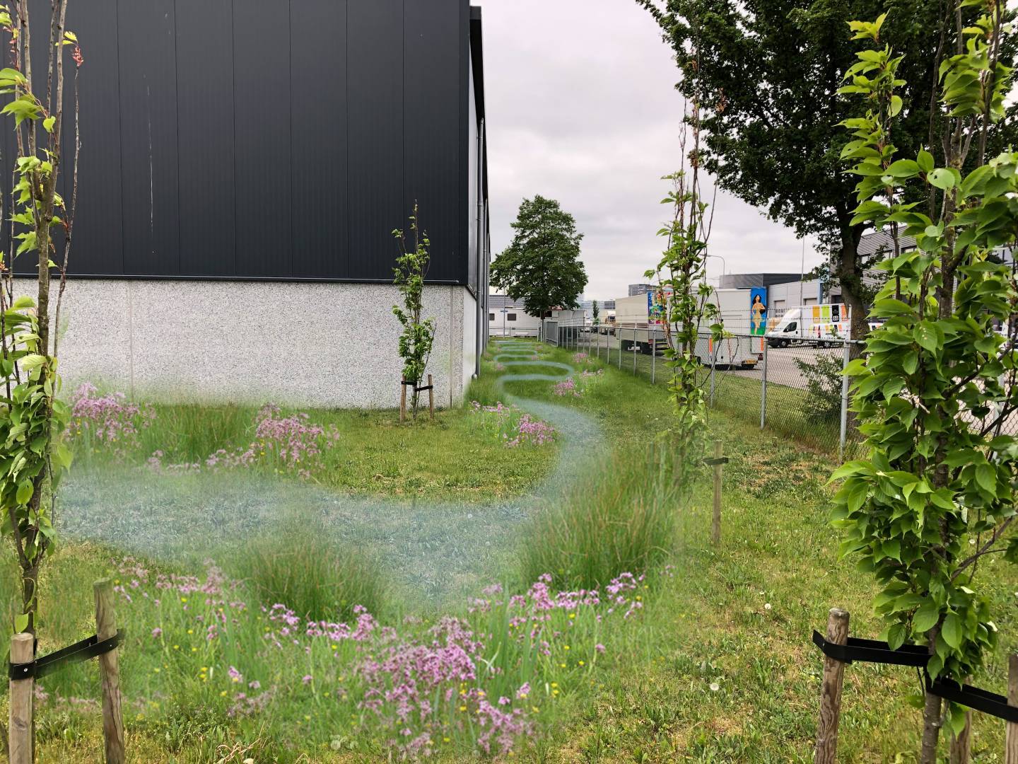 Euvelgunne, Groningen - Wij onderhouden dit groene bedrijventerrein dat klimaat én natuur ten goede komt