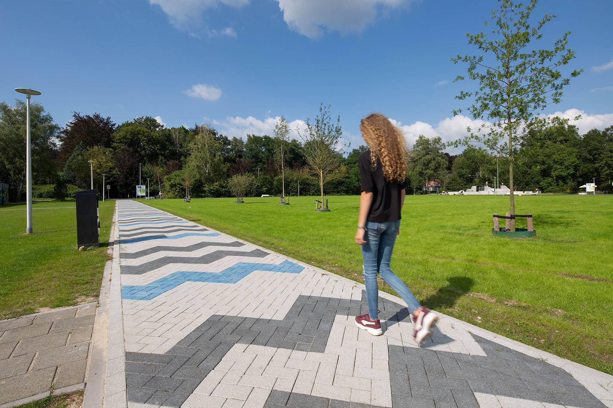 Urban Sportpark Eindhoven - Naast aanlegwerkzaamheden, onderhouden wij dit Sportpark ook met een oog op de begaanbaarheid en veiligheid van het park